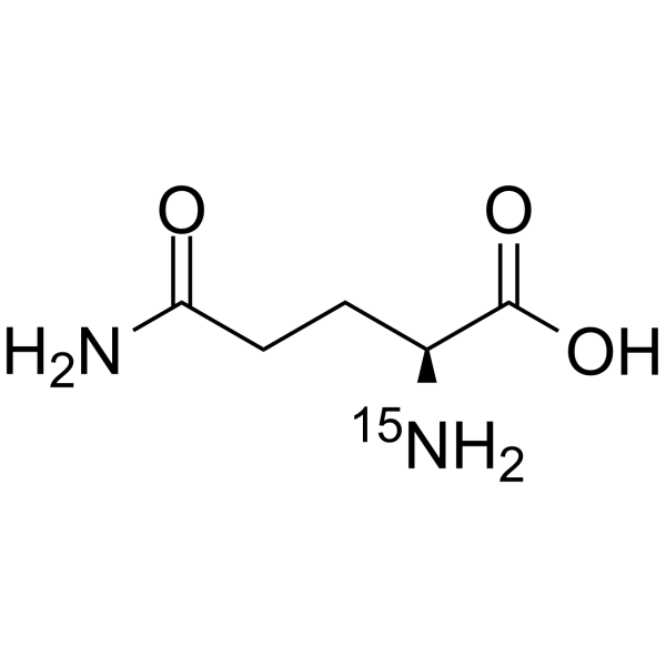 L-Glutamine-15N (L-Glutamic acid 5-amide-15N) 80143-57-3